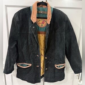 Vintage Outback Red Western Leather Jacket men’s size S